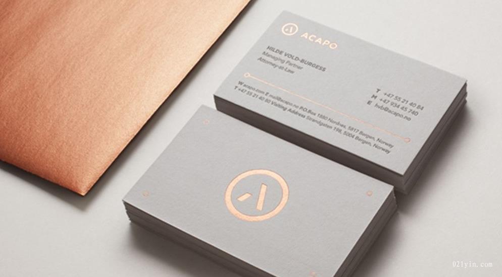 高檔名片印刷設(shè)計(jì)  第1張